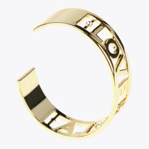 Lola Casademunt Pulseras<Pulsera rígida Lola love DORADO