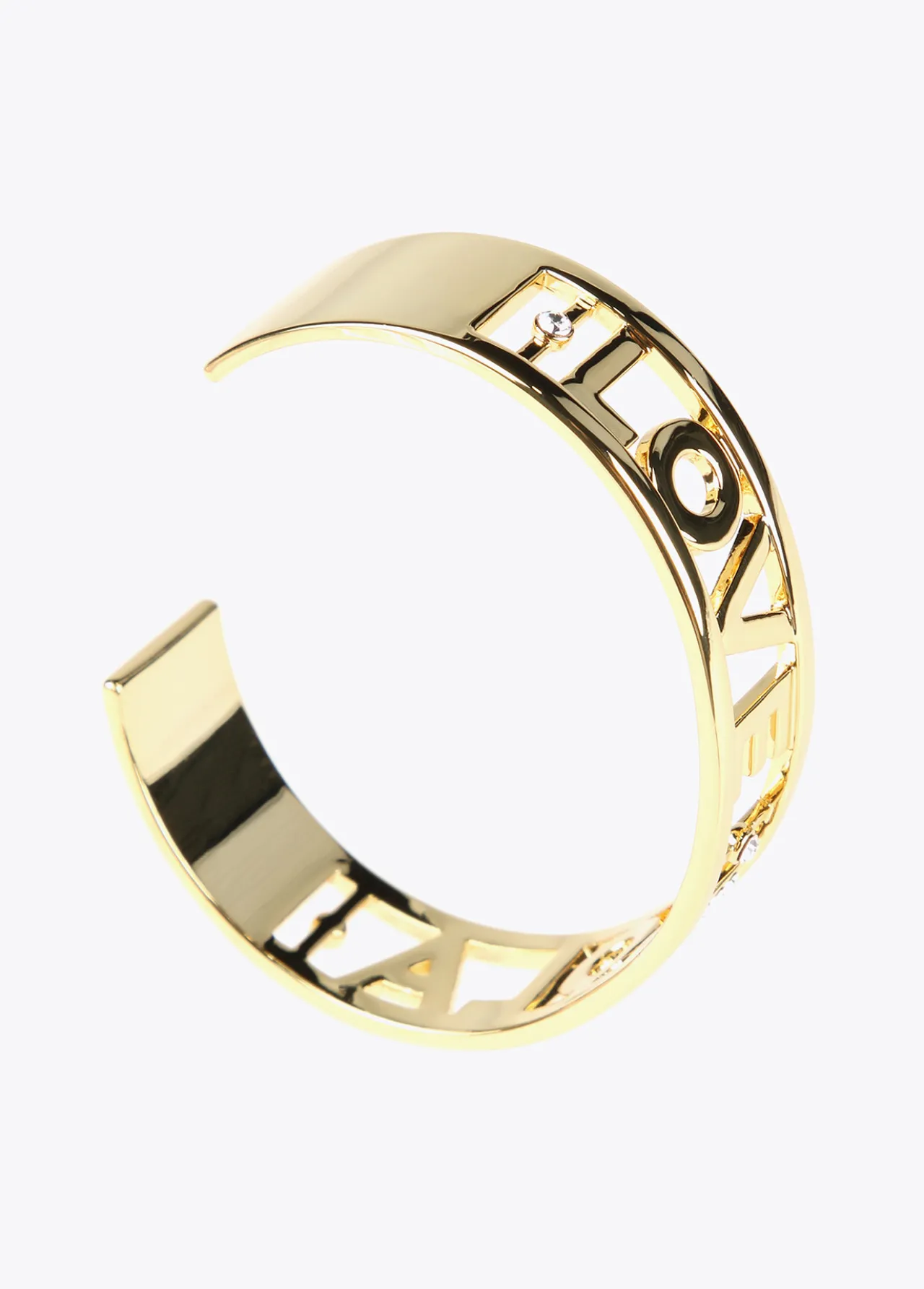pulsera_rgida_lola_love_1.webp Lola Casademunt Pulseras<Pulsera rígida Lola love DORADO