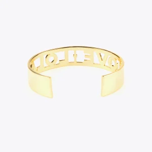 Lola Casademunt Pulseras<Pulsera rígida Lola love DORADO