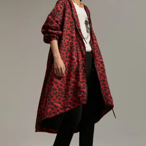 Lola Casademunt Animal Print | Chaquetas Y Gabardinas<Raincoat animal print MARRON-NEGRO