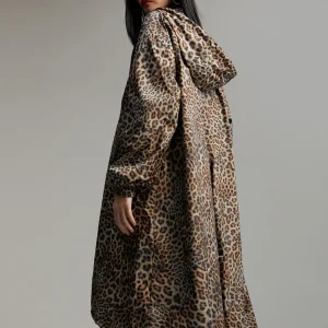 Lola Casademunt Animal Print | Chaquetas Y Gabardinas<Raincoat animal print MARRON-NEGRO