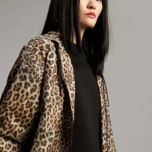 Lola Casademunt Animal Print | Chaquetas Y Gabardinas<Raincoat animal print MARRON-NEGRO