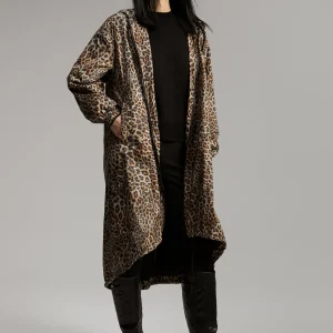Lola Casademunt Animal Print | Chaquetas Y Gabardinas<Raincoat animal print MARRON-NEGRO