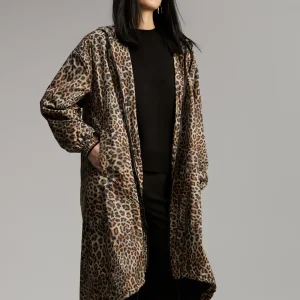 Lola Casademunt Animal Print | Chaquetas Y Gabardinas<Raincoat animal print MARRON-NEGRO