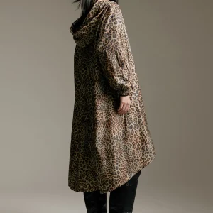 Lola Casademunt Animal Print | Chaquetas Y Gabardinas<Raincoat animal print MARRON-NEGRO