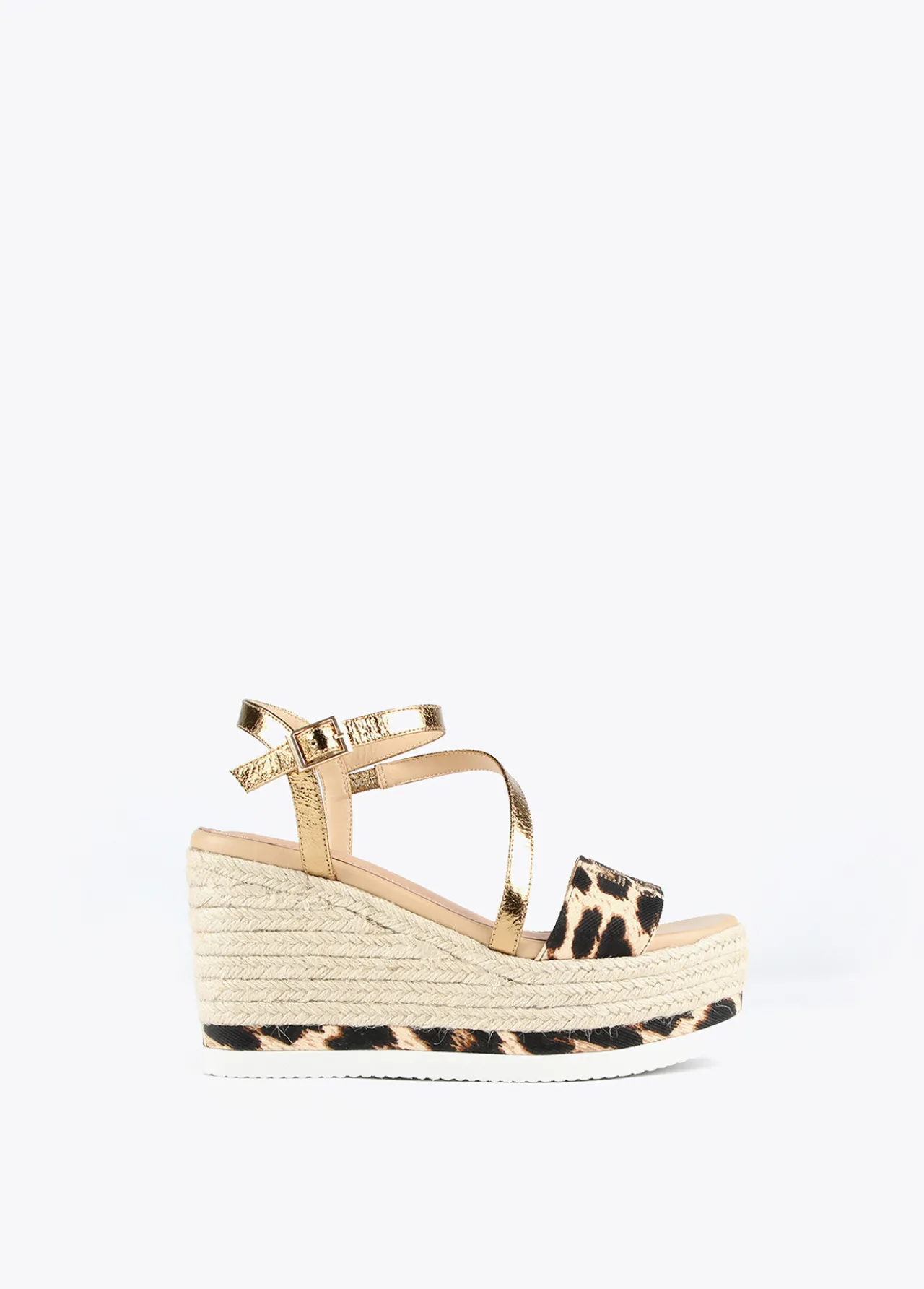 sandalia_cua_animal_print_0.webp Lola Casademunt Calzado<Sandalia cuña animal print CRUDO-NEGRO