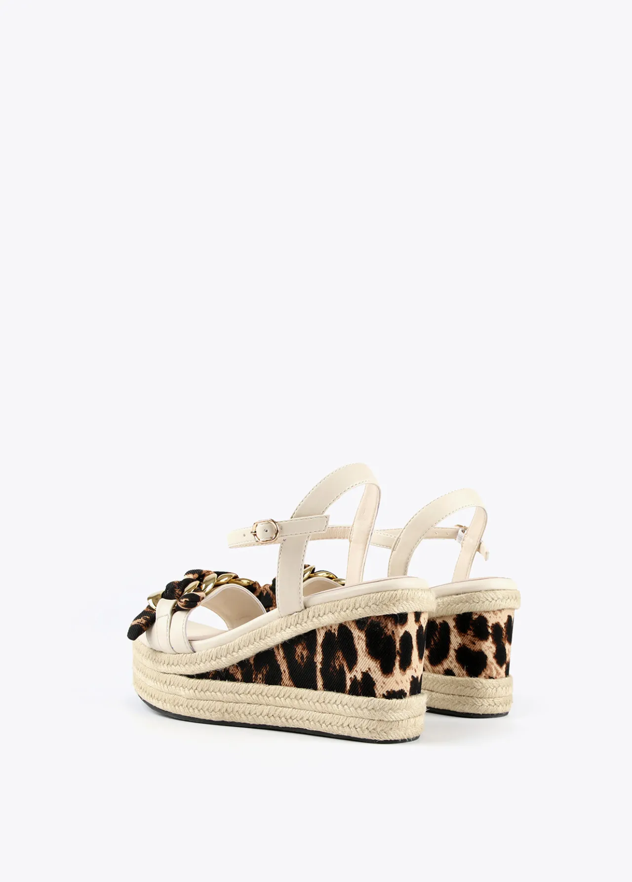 sandalia_cua_con_estampado_animal_3-1.webp Lola Casademunt Calzado<Sandalia cuña con estampado animal CRUDO-METAL