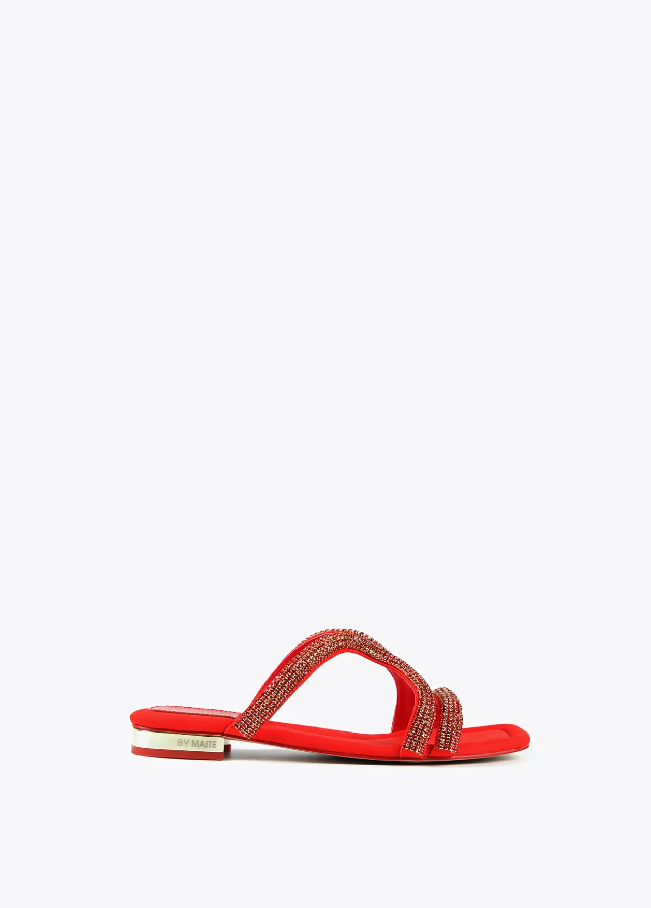 sandalia_plana_con_pedreria_1-1.webp Lola Casademunt Calzado<Sandalia plana con pedreria ROJO