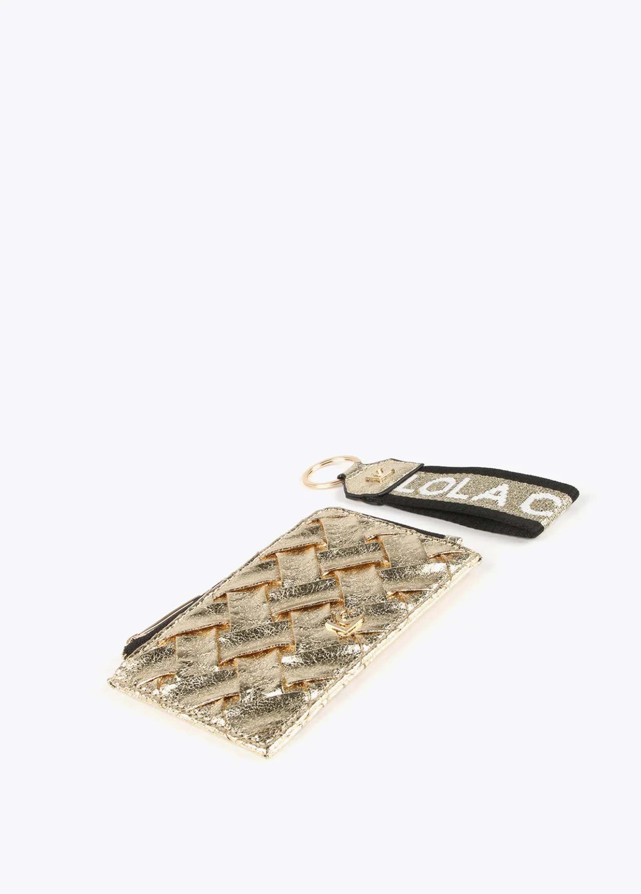 set_monedero_tarjetero_y_llavero_4-1.webp Lola Casademunt Otros Complementos | Carteras Y Monederos<Set Monedero tarjetero y llavero NEGRO