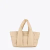 Lola Casademunt Bolsos Shopper | Bolsos De Hombro<Shopper acolchado NEGRO