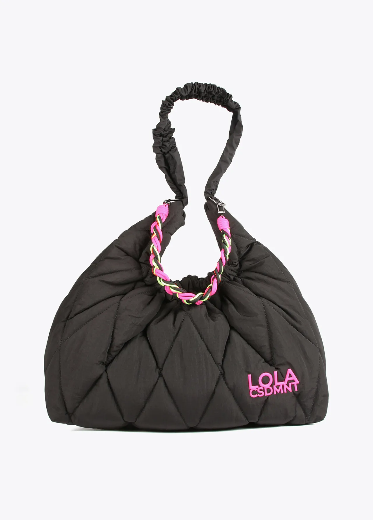 shopper_acolchado_0-2.webp Lola Casademunt Bolsos Shopper | Bolsos De Hombro<Shopper acolchado NEGRO