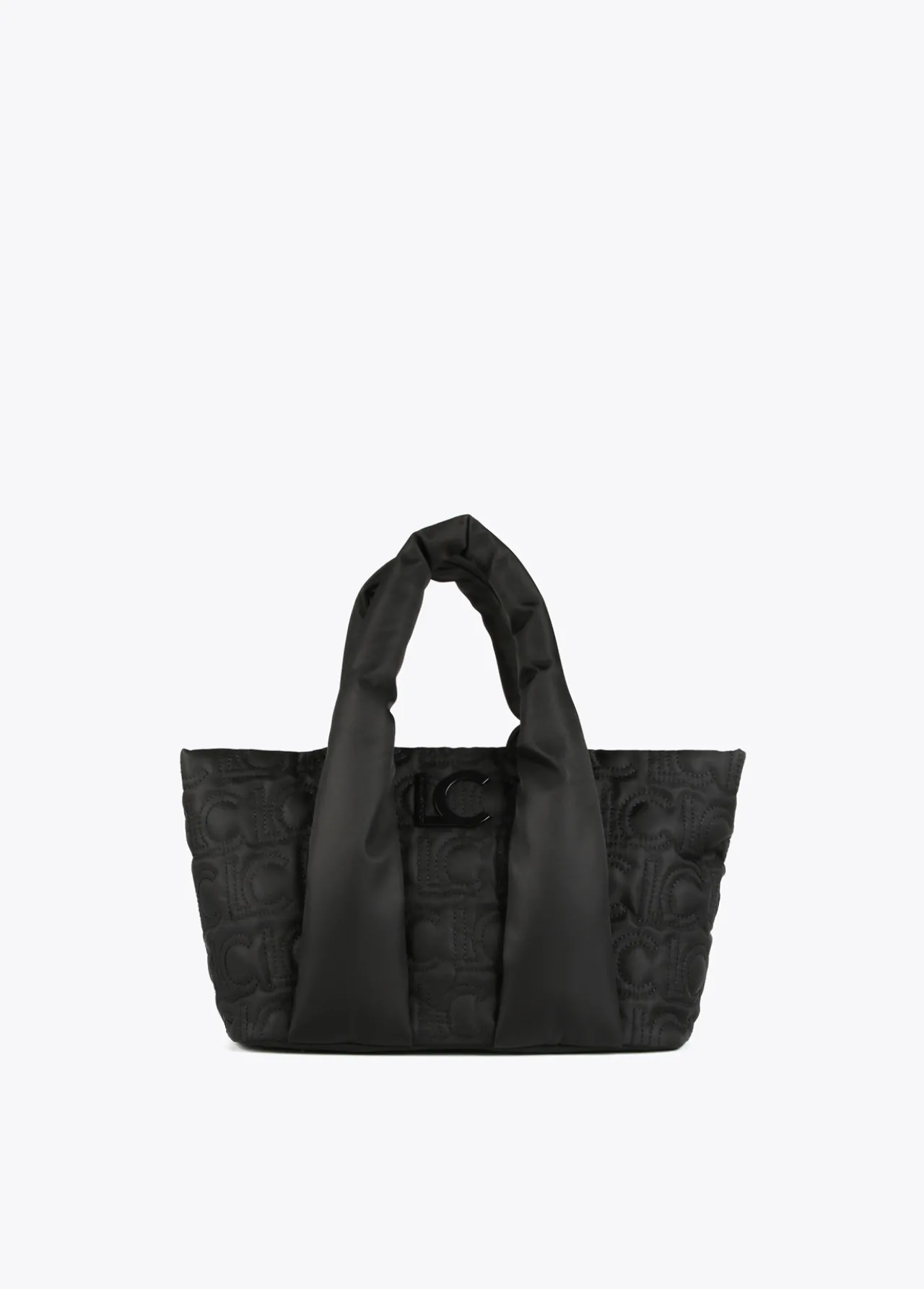 shopper_acolchado_0-4.webp Lola Casademunt Bolsos Shopper | Bolsos De Hombro<Shopper acolchado NEGRO