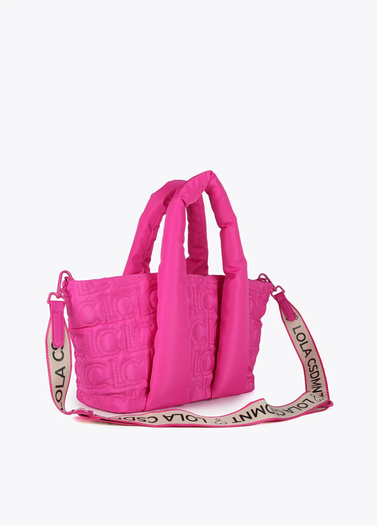 shopper_acolchado_1.webp Lola Casademunt Bolsos Shopper | Bolsos De Hombro<Shopper acolchado NEGRO