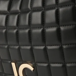 Lola Casademunt Bolsos De Hombro | Bolsos Shopper<Shopper acolchado de cuadros NEGRO