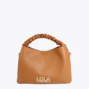 Lola Casademunt Bolsos Shopper | Bolsos De Hombro<Shopper asa fruncida MARRON