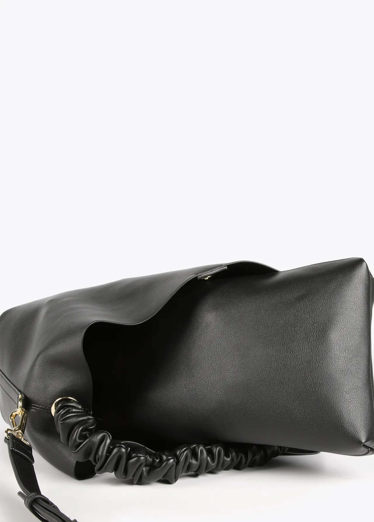 shopper_asa_fruncida_2-1.webp Lola Casademunt Bolsos Shopper | Bolsos De Hombro<Shopper asa fruncida MARRON