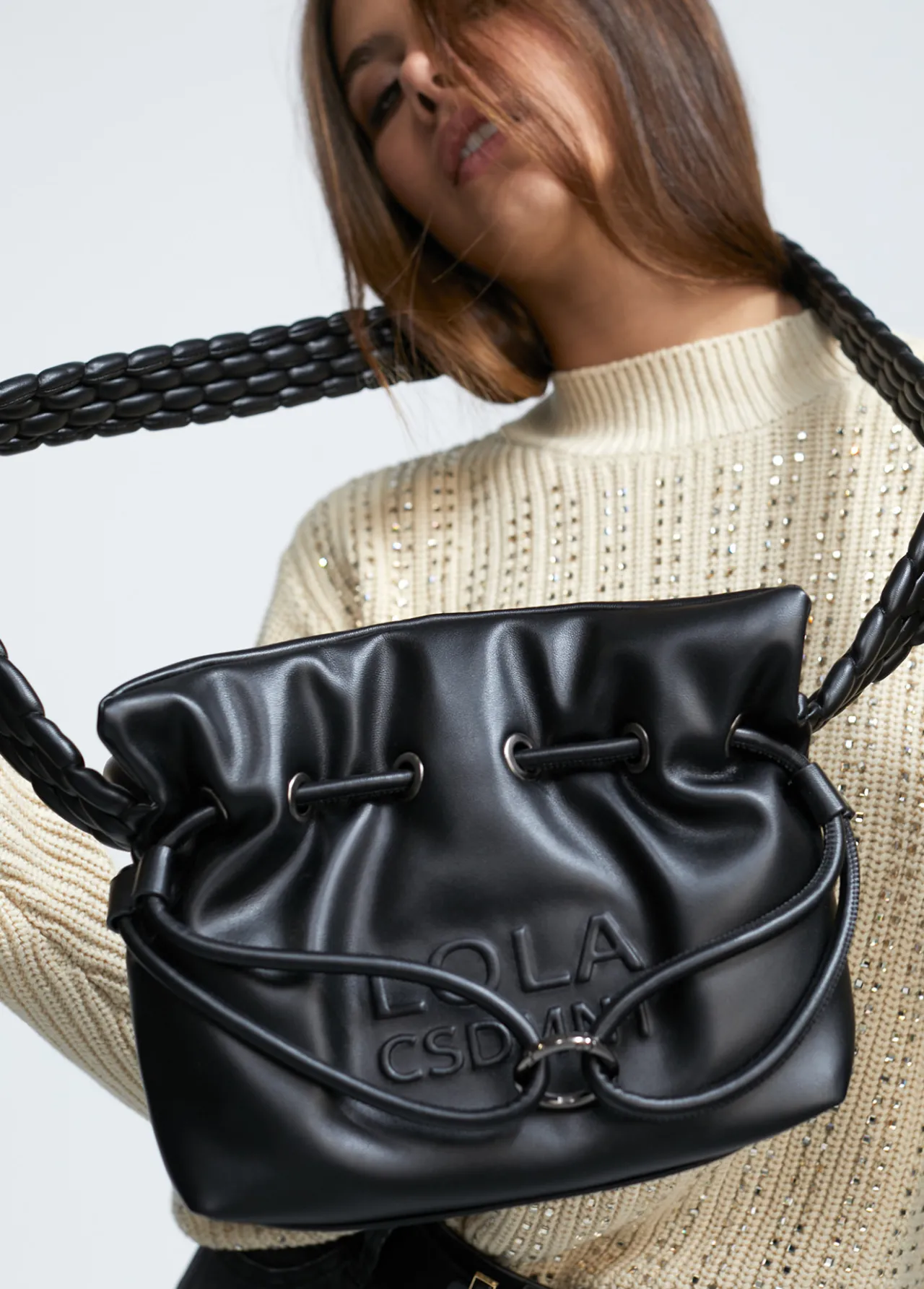 shopper_asa_trenzada_6-1.webp Lola Casademunt Bolsos Shopper | Bolsos De Hombro<Shopper asa trenzada CRUDO