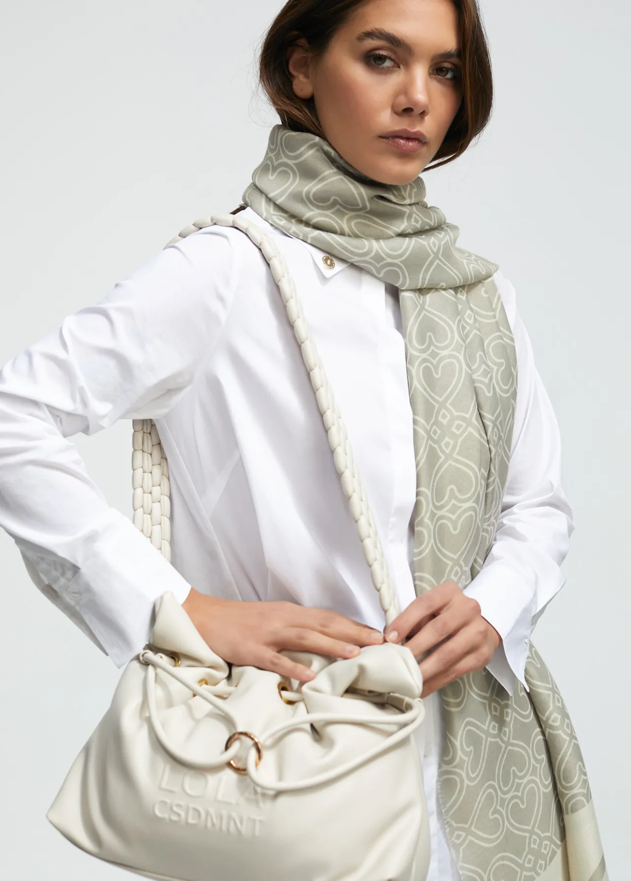 shopper_asa_trenzada_6.webp Lola Casademunt Bolsos Shopper | Bolsos De Hombro<Shopper asa trenzada CRUDO