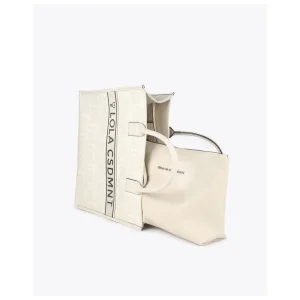 Lola Casademunt Bolsos<Shopper  color . CRUDO