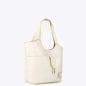 Lola Casademunt Bolsos<Shopper detalles contraste CRUDO