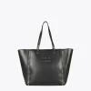 Lola Casademunt Bolsos De Hombro | Bolsos Grandes<Shopper detalle cadenas NEGRO
