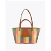 Lola Casademunt Bolsos<Shopper doble asa multicolor MARRON-NARANJA