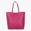 Lola Casademunt Bolsos Shopper | Bolsos De Hombro<Shopper efecto piel FUCSIA