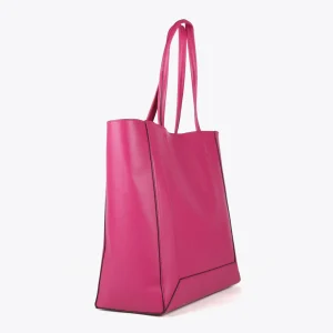Lola Casademunt Bolsos Shopper | Bolsos De Hombro<Shopper efecto piel FUCSIA