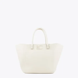 Lola Casademunt Bolsos Shopper | Bolsos De Hombro<Shopper efecto piel granulado CRUDO