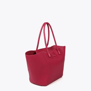 Lola Casademunt Bolsos Shopper | Bolsos De Hombro<Shopper efecto piel granulado CRUDO