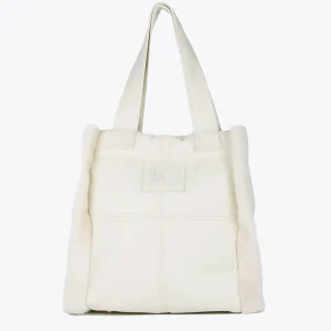 Lola Casademunt Bolsos De Hombro | Bolsos Grandes<Shopper efecto piel y pelo NEGRO