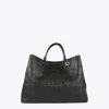 Lola Casademunt Bolsos Shopper | Bolsos De Hombro<Shopper grabado NEGRO