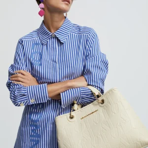 Lola Casademunt Bolsos Shopper | Bolsos De Hombro<Shopper grabado NEGRO