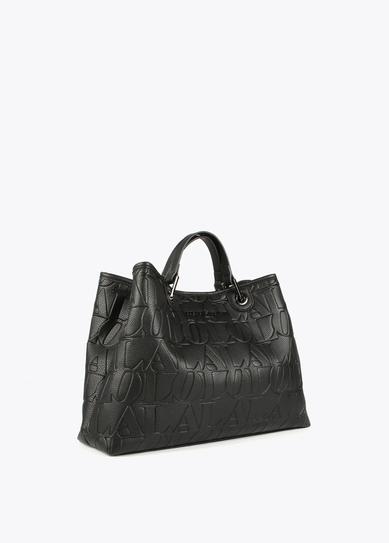 shopper_grabado_3.webp Lola Casademunt Bolsos Shopper | Bolsos De Hombro<Shopper grabado NEGRO