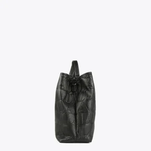 Lola Casademunt Bolsos Shopper | Bolsos De Hombro<Shopper grabado NEGRO