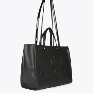 Lola Casademunt Bolsos Shopper | Bolsos Grandes<Shopper logo relieve KAKI