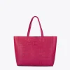 Lola Casademunt Bolsos Shopper | Bolsos De Hombro<Shopper logo troquelado CRUDO