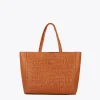 Lola Casademunt Bolsos Shopper | Bolsos De Hombro<Shopper logo troquelado CRUDO