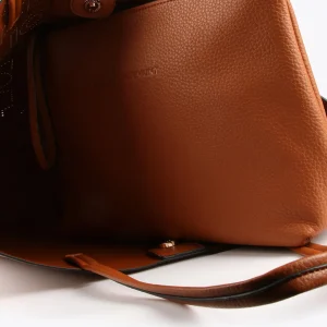Lola Casademunt Bolsos Shopper | Bolsos De Hombro<Shopper logo troquelado CRUDO