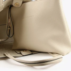 Lola Casademunt Bolsos Shopper | Bolsos De Hombro<Shopper logo troquelado CRUDO