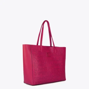 Lola Casademunt Bolsos Shopper | Bolsos De Hombro<Shopper logo troquelado CRUDO
