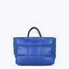 Lola Casademunt Bolsos Shopper | Bolsos Grandes<Shopper maxi acolchado AZULELECTRICO