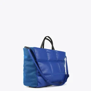 Lola Casademunt Bolsos Shopper | Bolsos Grandes<Shopper maxi acolchado AZULELECTRICO
