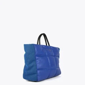 Lola Casademunt Bolsos Shopper | Bolsos Grandes<Shopper maxi acolchado AZULELECTRICO