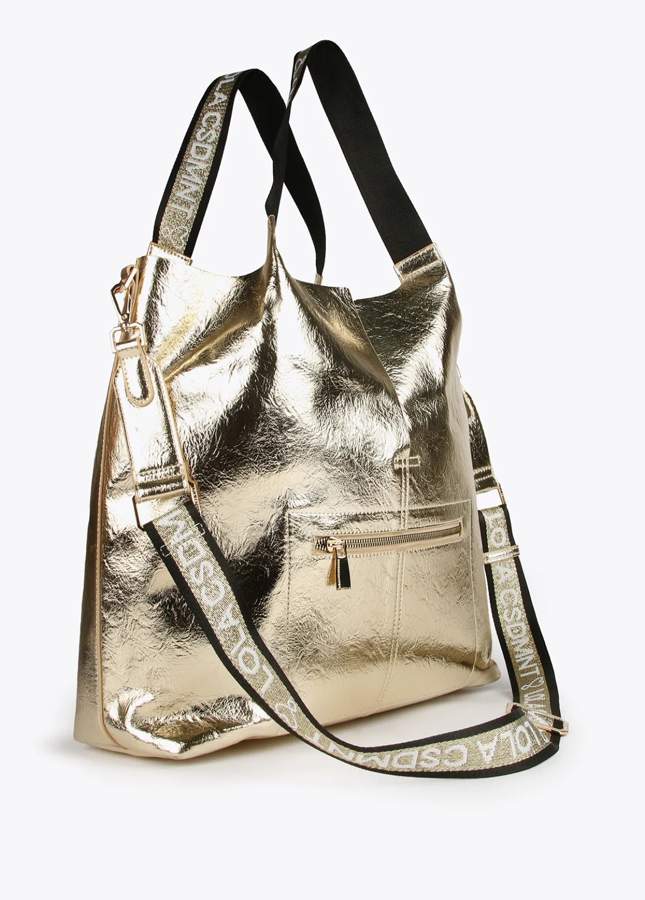 shopper_metalizado_3-1.webp Lola Casademunt Bolsos Shopper | Bolsos De Hombro<Shopper metalizado FUCSIA