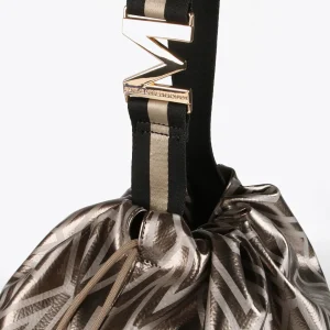 Lola Casademunt Bolsos Shopper | Bolsos De Hombro<Shopper monograma CRUDO-MARRON