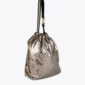 Lola Casademunt Bolsos Shopper | Bolsos De Hombro<Shopper monograma CRUDO-MARRON