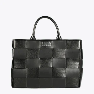 Lola Casademunt Bolsos Shopper | Bolsos De Hombro<Shopper trenzado PLATEADO