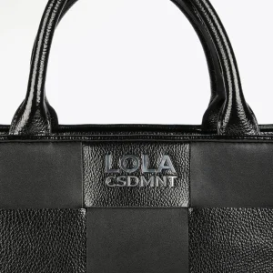 Lola Casademunt Bolsos Shopper | Bolsos De Hombro<Shopper trenzado PLATEADO