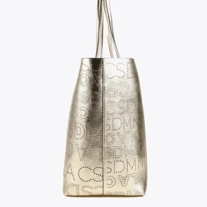 Lola Casademunt Bolsos Shopper | Bolsos De Hombro<Shopper troquelado DORADO